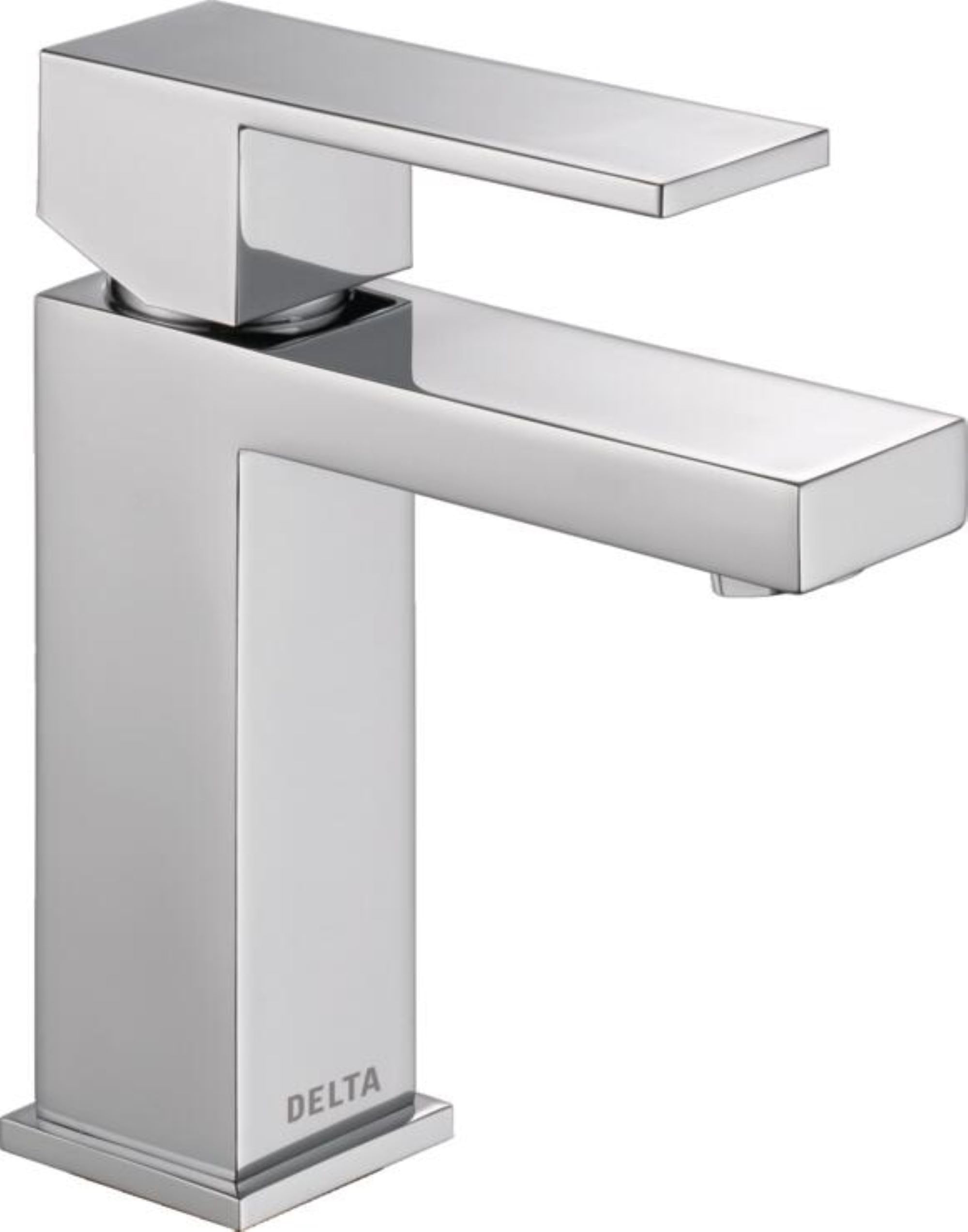 Delta Modern Chrome Bathroom Faucet 1 Hole, Single Hole Bathroom